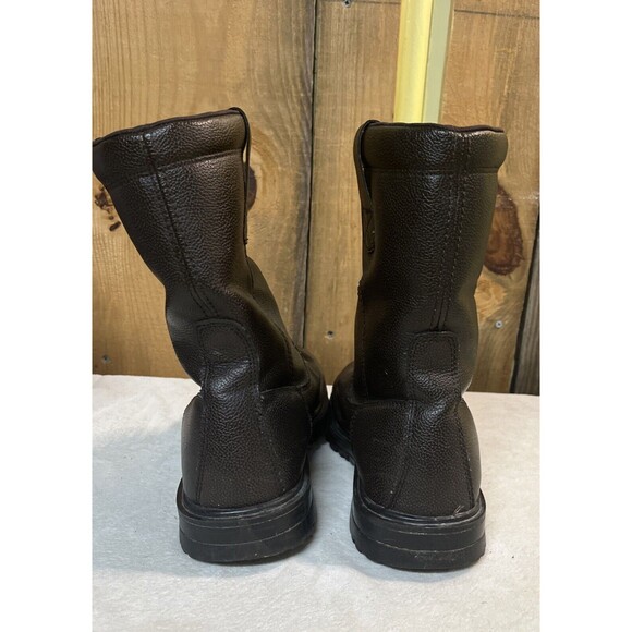 Brahma Men’s Wide Width Ronnie Wellington Size 8W Brown Pull On Work Boots - Picture 6 of 11